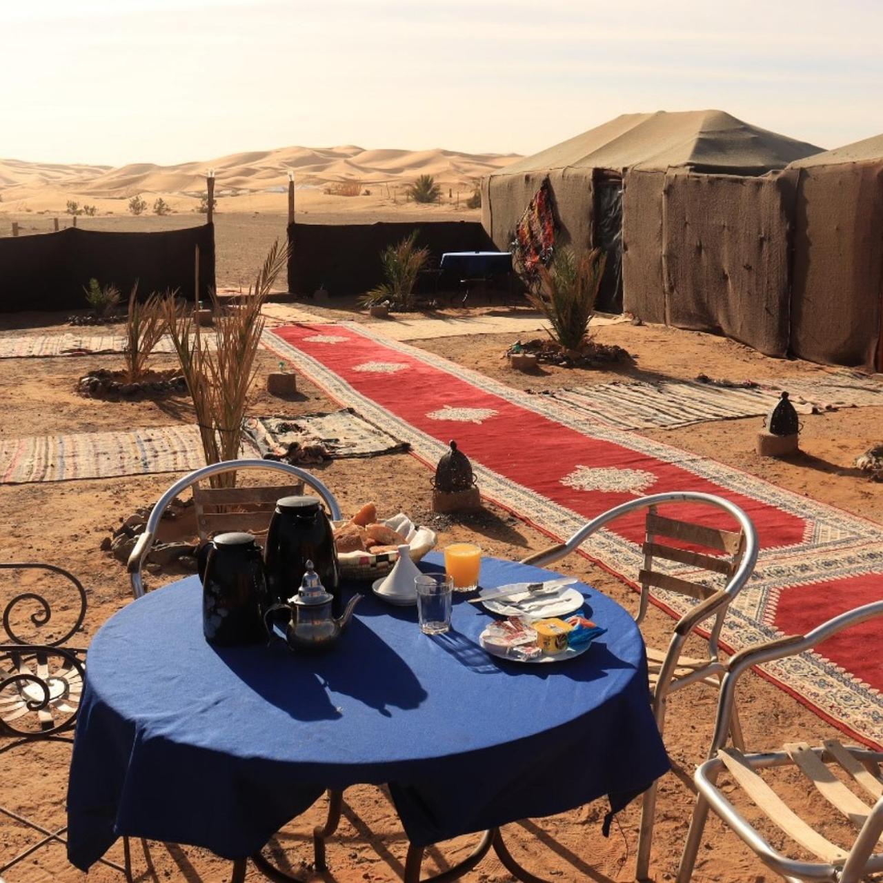Bivouac La Fibule Des Dunes เมอร์ซูกา ภายนอก รูปภาพ