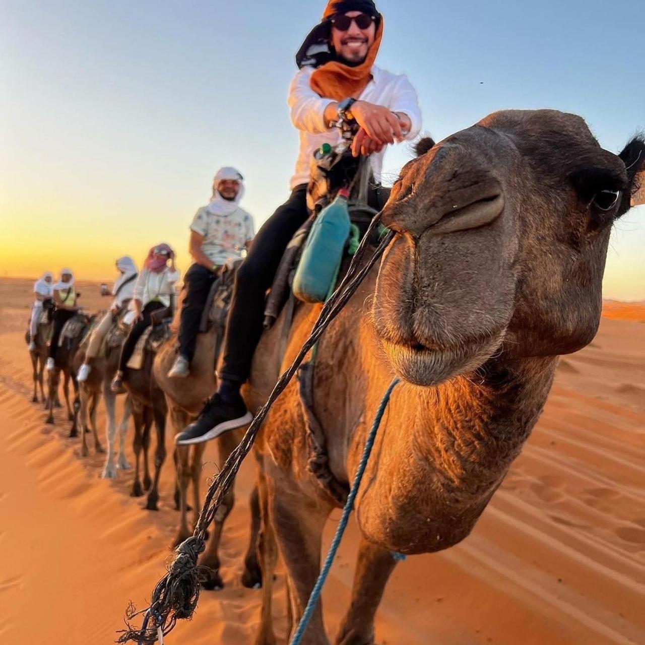 Bivouac La Fibule Des Dunes เมอร์ซูกา ภายนอก รูปภาพ