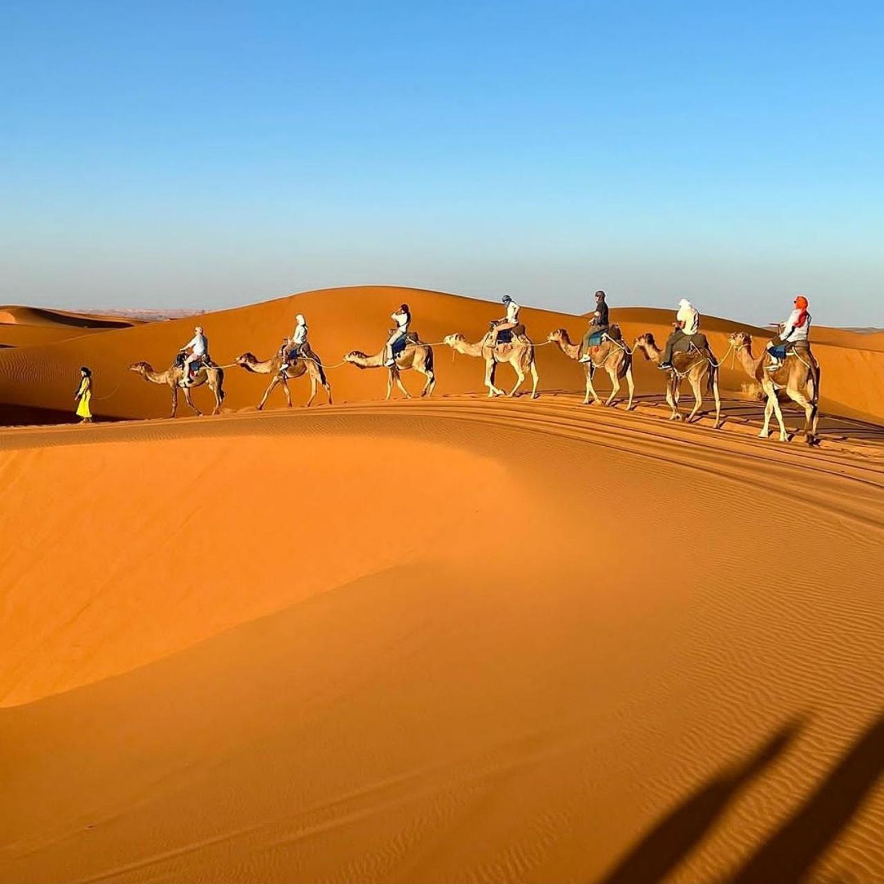 Bivouac La Fibule Des Dunes เมอร์ซูกา ภายนอก รูปภาพ