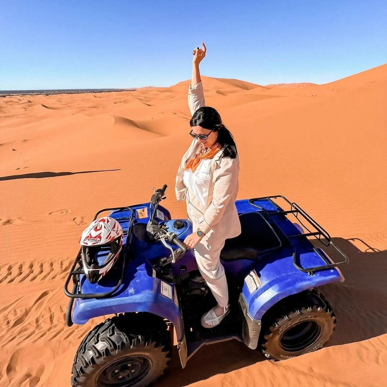 Bivouac La Fibule Des Dunes เมอร์ซูกา ภายนอก รูปภาพ